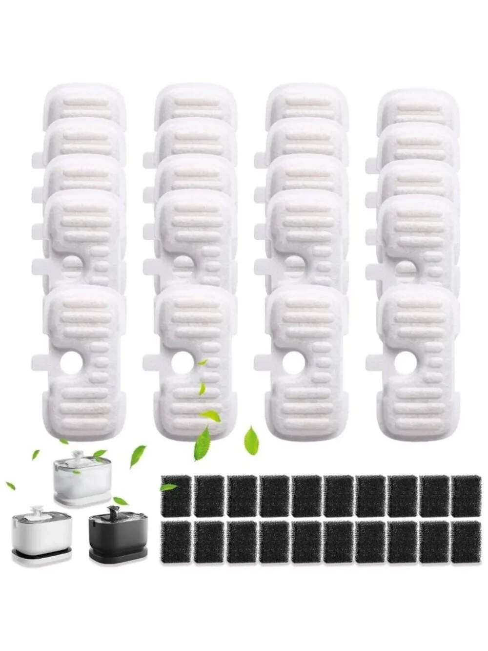 SORON Cat Water Fountain Filter, 18 PACK